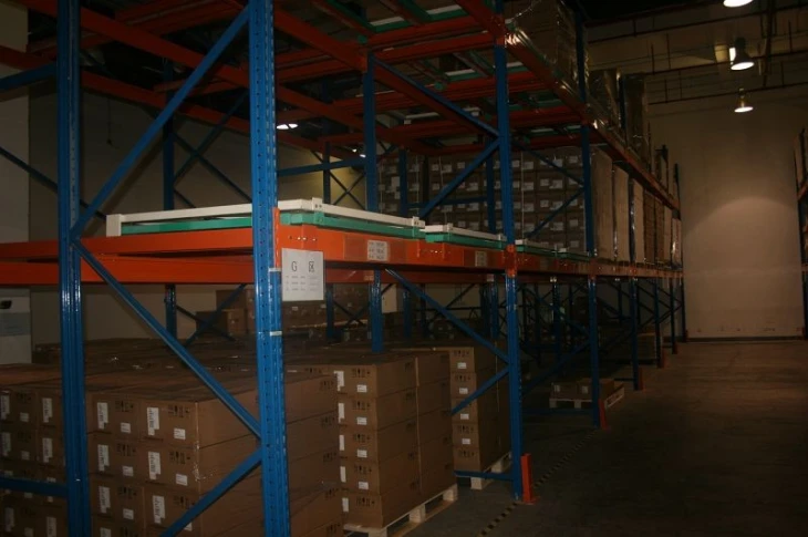 Push Back Pallet Racking System